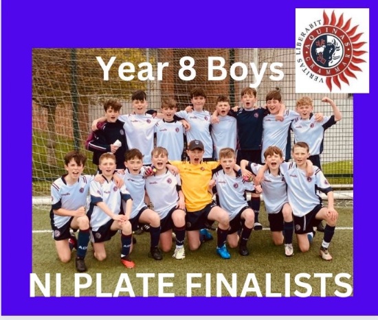 Year 8 boys reach NI Plate Final