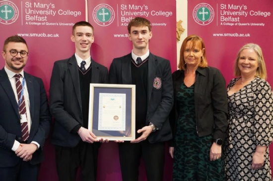 Aquinas Awarded 'Spirit of Catholic Education Award'